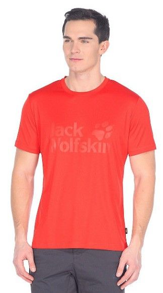 Jack Wolfskin - Быстросохнущая футболка Rock Chill Logo T Men