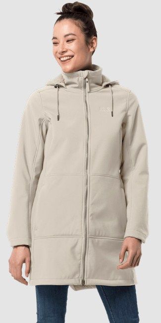 Пальто из софтшелла Jack Wolfskin Windy Valley Coat W