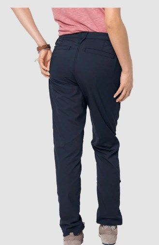 Женские эластичные брюки Jack Wolfskin Desert Roll-up Pants W