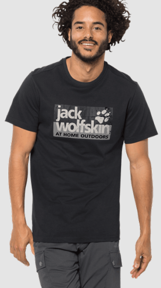 Jack Wolfskin - Футболка износостойкая Logo T М