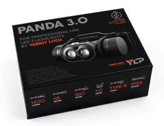 Мощный налобный фонарь Яркий Луч YLP Panda 3.0