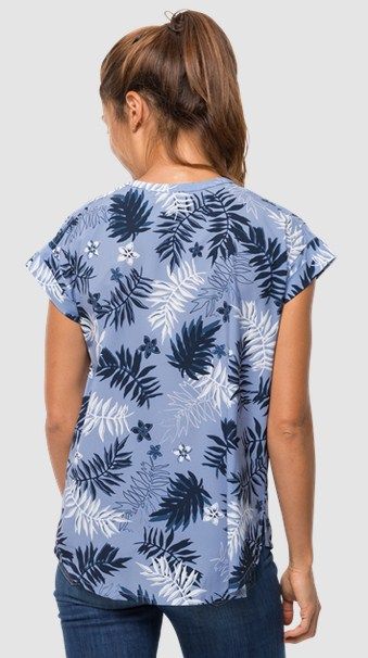 Jack Wolfskin - Женская летняя рубашка Victoria Leaf Shirt W
