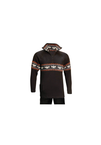 Фуфайка с подогревом  шерстяная RedLaika Arctic Merino Wool RL-TM-06 с флисом