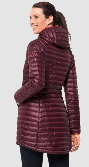 Удлиненная пуховая куртка Jack Wolfskin Atmosphere Coat W