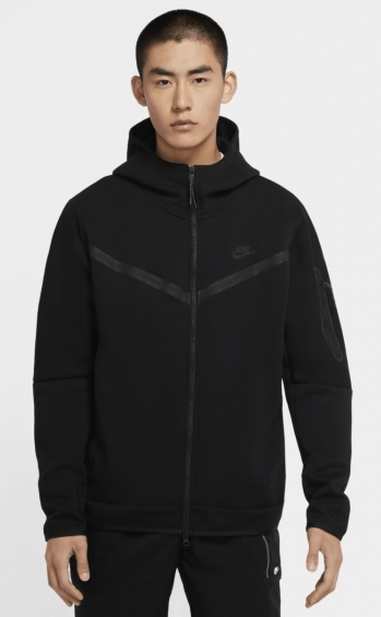 Спортивная ветровка Nike NSW TCH FLC hoodie fz wr