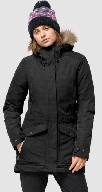 Зимняя утепленная парка Jack Wolfskin Coastal Range Parka