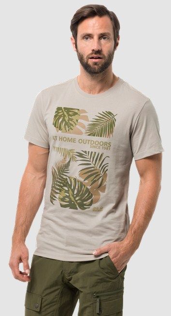 Jack Wolfskin - Стильная футболка Palm Cove T M