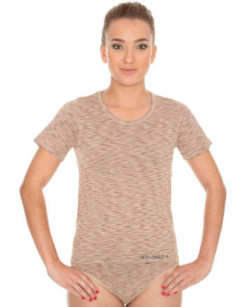 Женская футболка с коротким рукавом Brubeck Fusion