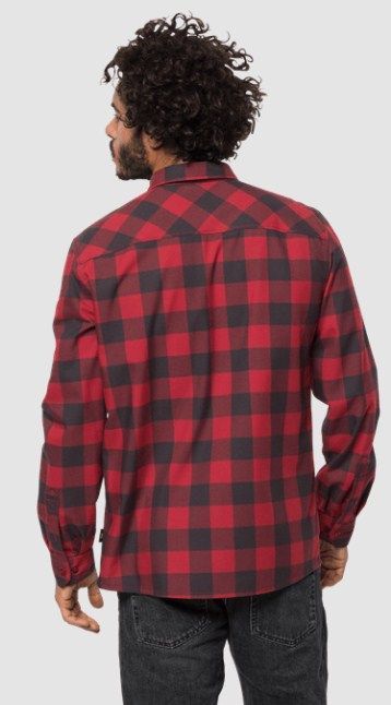 Рубашка влагоотводящая мужская Jack Wolfskin Red River Shirt