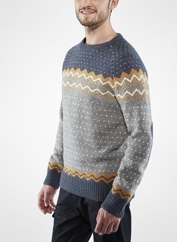 Fjallraven - Теплый вязаный свитер Ovik Knit