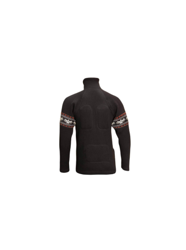 Фуфайка с подогревом  шерстяная RedLaika Arctic Merino Wool RL-TM-06 с флисом