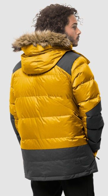 Пуховая зимняя парка Jack Wolfskin The Cook Parka