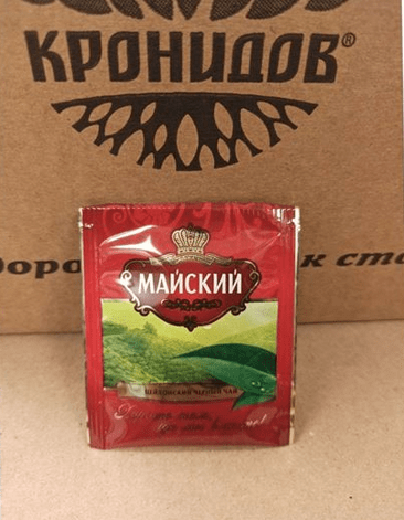 Чай в пакетиках черный Кронидов Майский