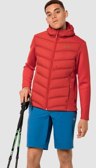 Пуховик с капюшоном Jack Wolfskin Tasman Jacket M