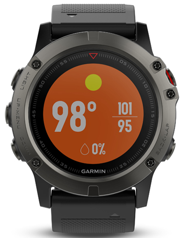 Garmin - Умные часы Fenix 5X Sapphire с GPS