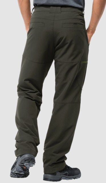Теплые брюки из софтшелла Jack Wolfskin Chilly Track XT Pants Men
