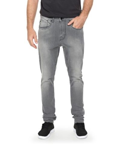 Quiksilver - Зауженные мыжские джинсы Low Bridge Grey M