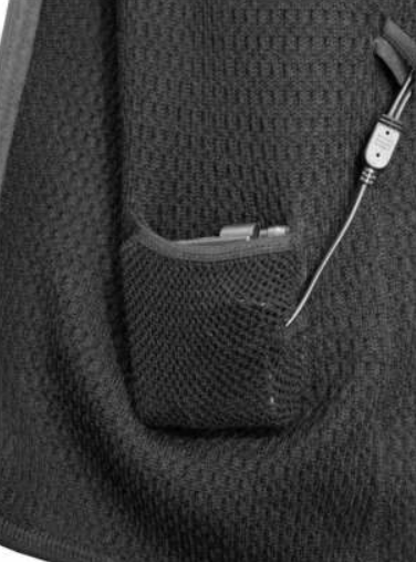 Фуфайка шерстяная с инфракрасным подогревом Redlaika Arctic Merino Wool RL-TW-03 (2 USB модуля, PowerBank в комплект не входит)