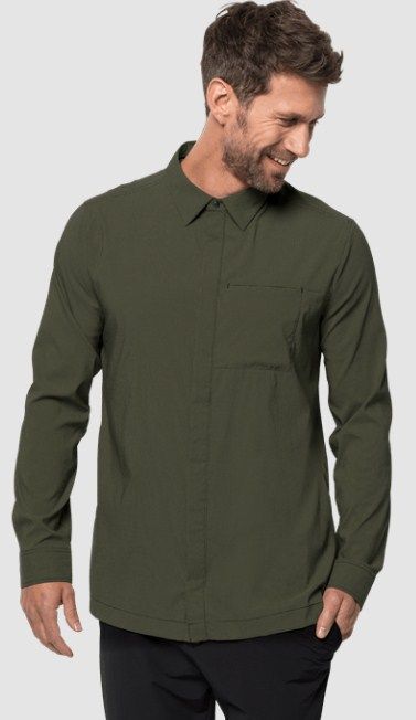 Дышащая рубашка Jack Wolfskin JWP LS Shirt M