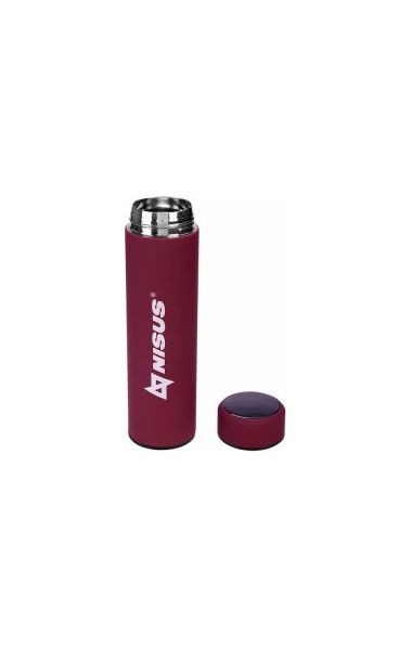 Термос походный с датчиком температуры Nisus N.TM-049 0.45