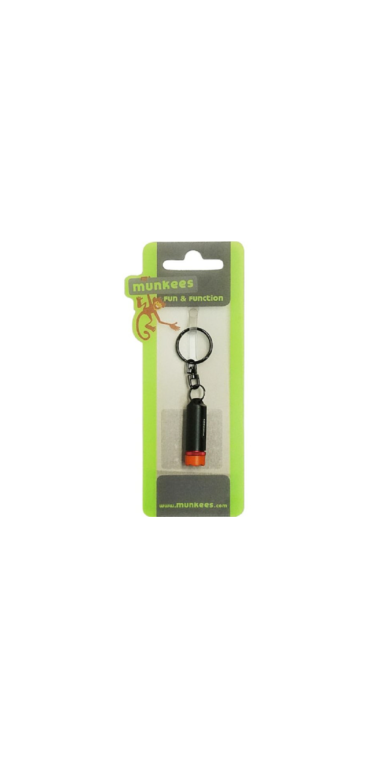 Миниатюрный брелок-фонарик для ключей Munkees Keychain LED light