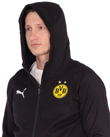 Puma - Куртка спортивная легкая BVB Casual Hoody