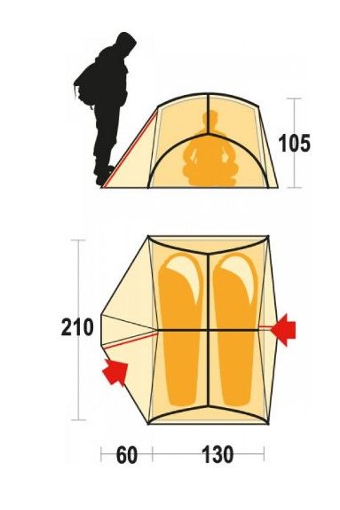Ferrino - Четырехсезонная палатка Pumori 2