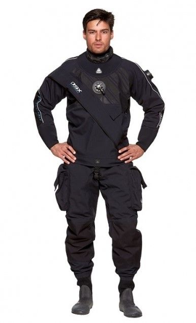 Высокотехнологичный сухой гидрокостюм мужской Waterproof D9X Breathable