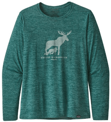 Patagonia - Лонгслив с принтом Long-Sleeved Capilene Cool Daily Graphic Shirt