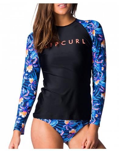 Rip Curl - Гидрофутболка Tropic Tribe Relaxed L/Sl
