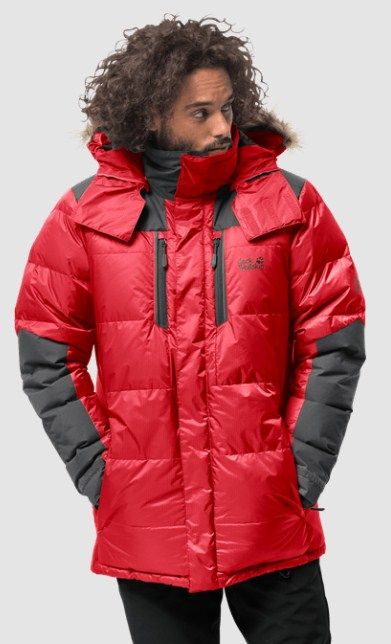 Пуховая зимняя парка Jack Wolfskin The Cook Parka