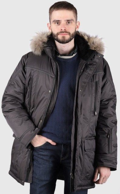 Удлиненная мужская куртка-аляска Laplanger Оскар