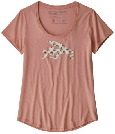 Patagonia - Футболка с приталенным кроем Flying Fish Organic Scoop T-Shirt