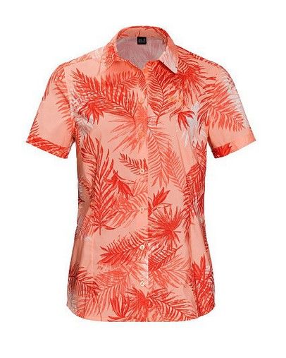 Jack Wolfskin - Рубашка с защитой от УФ-излучения Sonora Palm Shirt