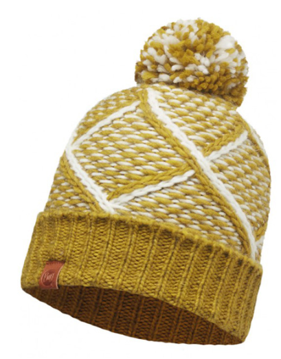 Buff - Утепленная вязаная шапка Leisure Collection Knitted Hat Plaid