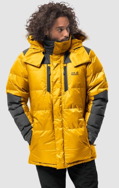 Пуховая зимняя парка Jack Wolfskin The Cook Parka