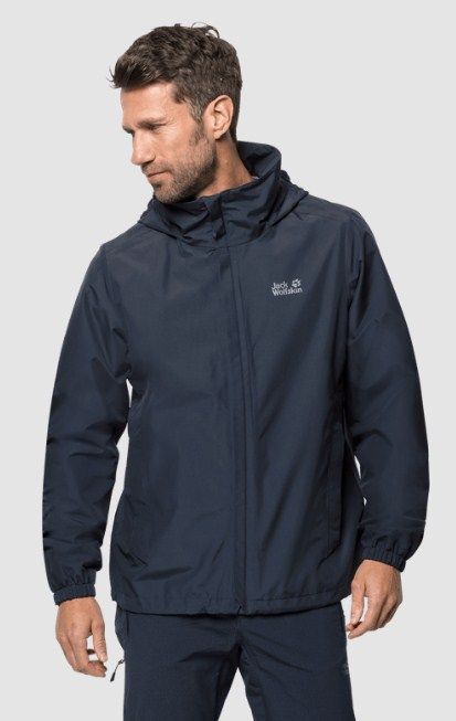 Стильная ветрозащитная куртка Jack Wolfskin Stormy Point Jacket M