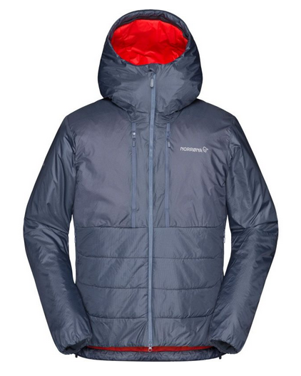 Norrona - Мужская куртка для суровых условий Trollveggen Primaloft 100 Zip Hood