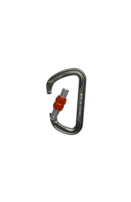 Карабин трапеция с муфтой Keylock Вертикаль Gray