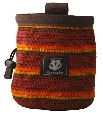 Evolv - Стильный мешочек для магнезии Knit Chalk Bag