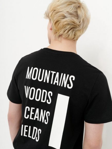 Футболка принтом на спине Outhorn Men's T-shirt