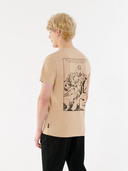 Футболка с модным принтом Outhorn Men's T-shirt