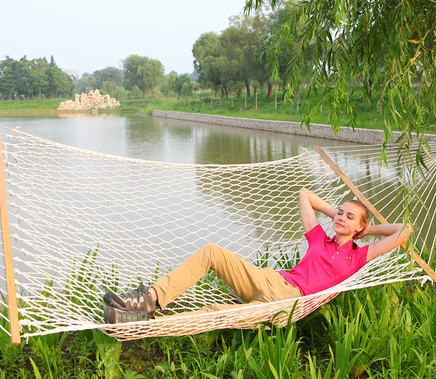 King Camp - Легкий гамак 3766 Cotton Net Hammock