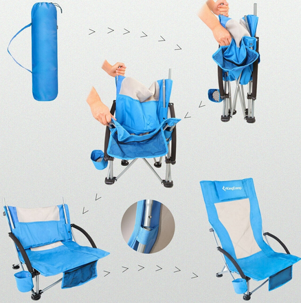 Кресло для пикника King Camp 1901 Portable High Sling Chair