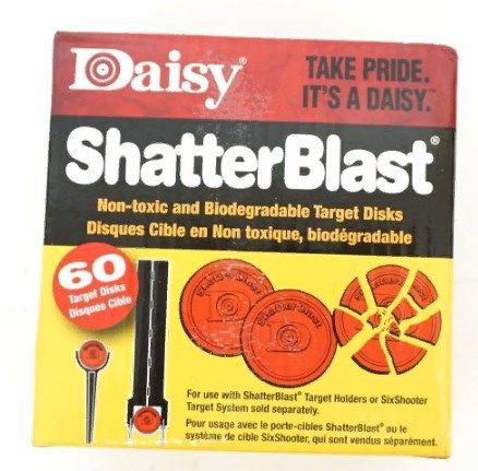 Daisy - Мишени тарелки для пневматики упаковка 60 штук 2"