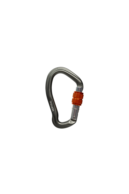 Карабин HMS с муфтой Keylock Вертикаль Gray