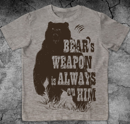 Макс-Экстрим - Добротная мужская футболка Медведь