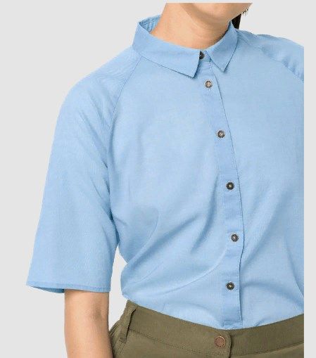 Стильная женская рубашка Jack Wolfskin Nata River Shirt W