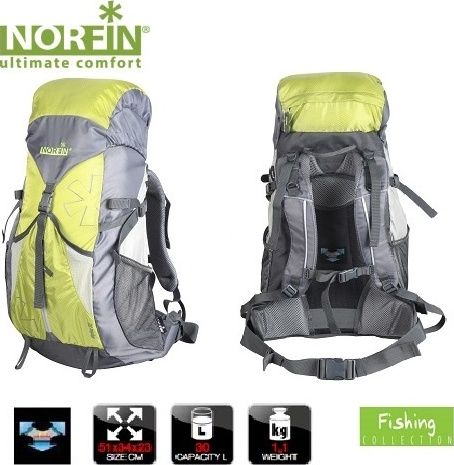 Norfin - Походный рюкзак Alpika 60 NF