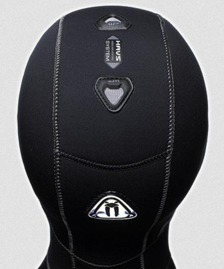 Шлем с длинной манишкой Waterproof H1 3/5 мм